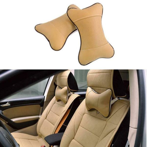 

seat cushions 2pcs car neck pillow accessory comfortable parts ventilation
