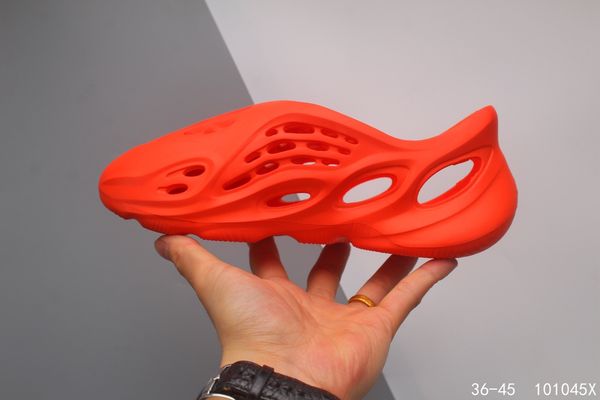 

summer sports hole basketball shoes red men's and women's same size 36-46