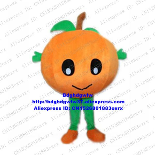 Maskottchenkostüme Orange Arancia Mandarin Mandarino Maskottchenkostüm für Erwachsene, Zeichentrickfigur, Karneval, Fiesta, Markenname, Promotion zx25