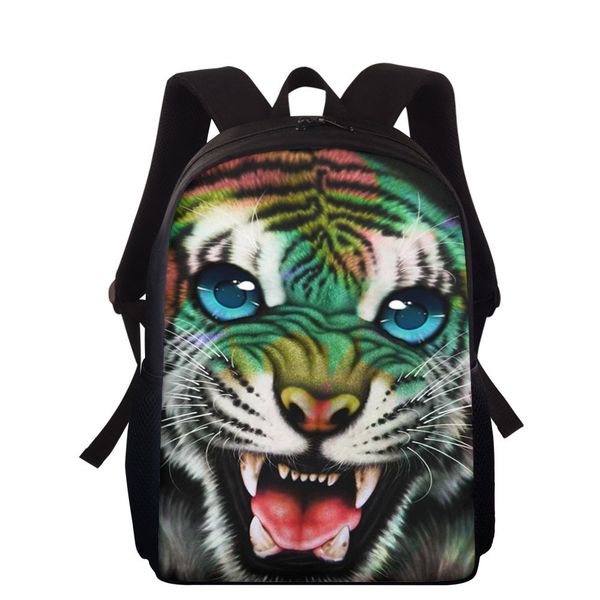 

backpack pattern animal tiger printed children's schoolbag