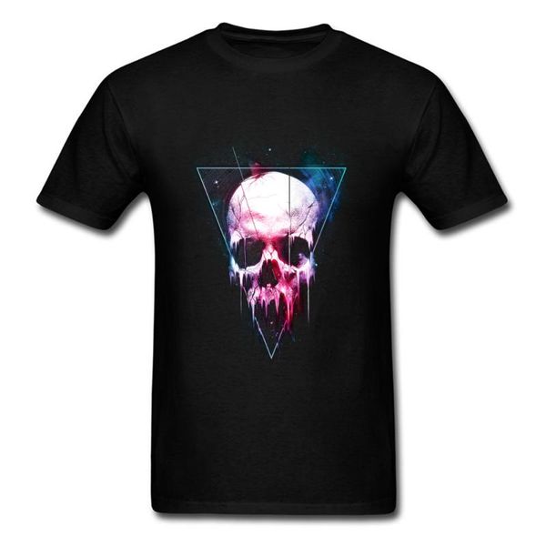 

men's t-shirts personalized t-shirt skull t shirt hipster men tshirt we are all made of stars skulls tees cotton clothes black streetw, White;black