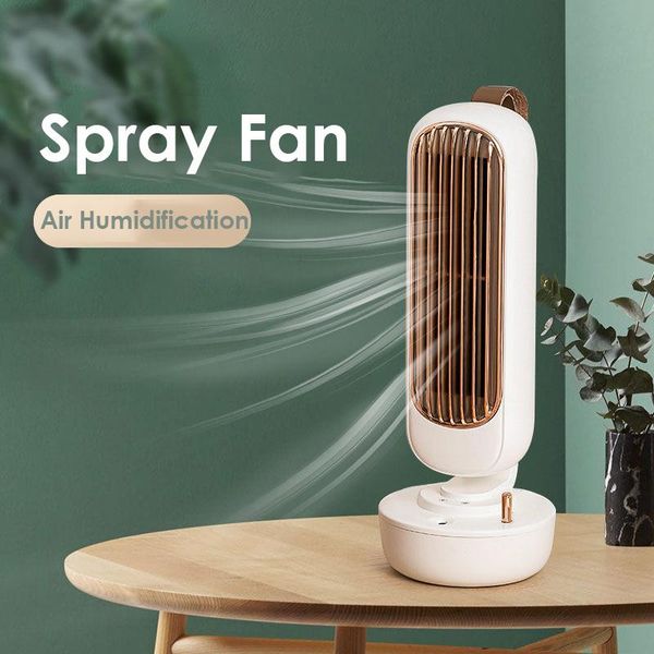 

electric fans 2021 retro spray fan 3 gears quiet deskusb mini summer water mist