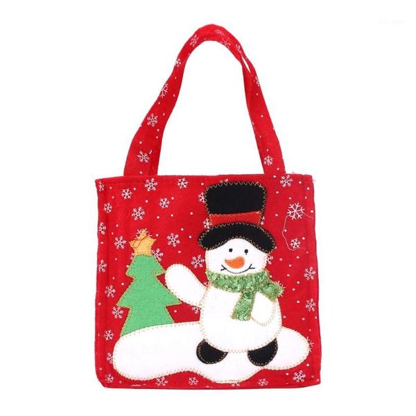 

santa claus gift bags merry christmas candy home party decor to children sep28