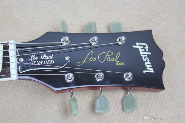 

www @2 wholesale g lp standard tiger stripes cherry sunburst electric guitar