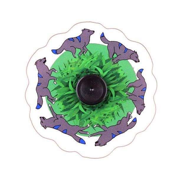 

2021 running animation anti-stress hand fidget spinning gyro toys spinner trend fingertip for kid toys