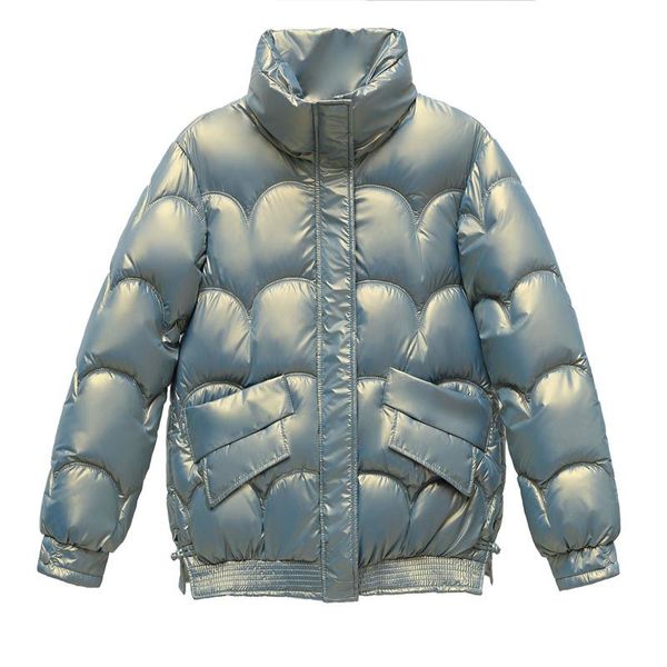 

women's down & parkas women's winter jacket girls stand-callor bread coat casual warm snow wear clothing female thicken out, Black