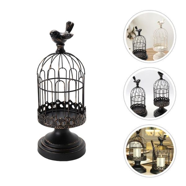 

candle holders 1pc retro candlestick birdcage shaped holder party decor accessory