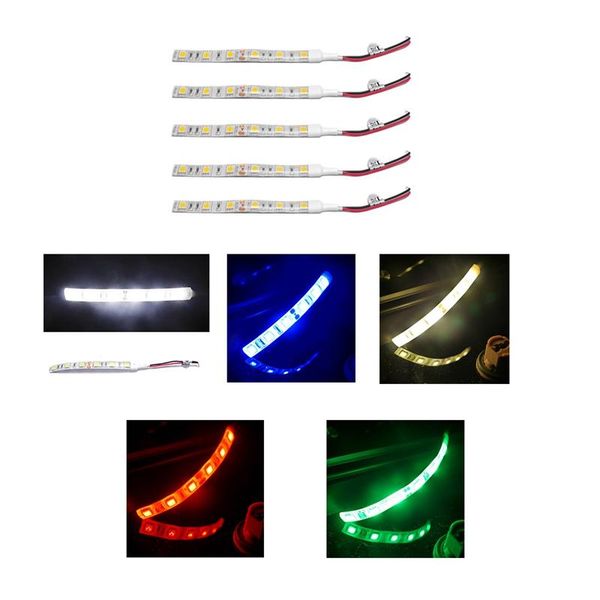 

strings 5pcs 10cm waterproof led strip lights dc 12v caravan boat car