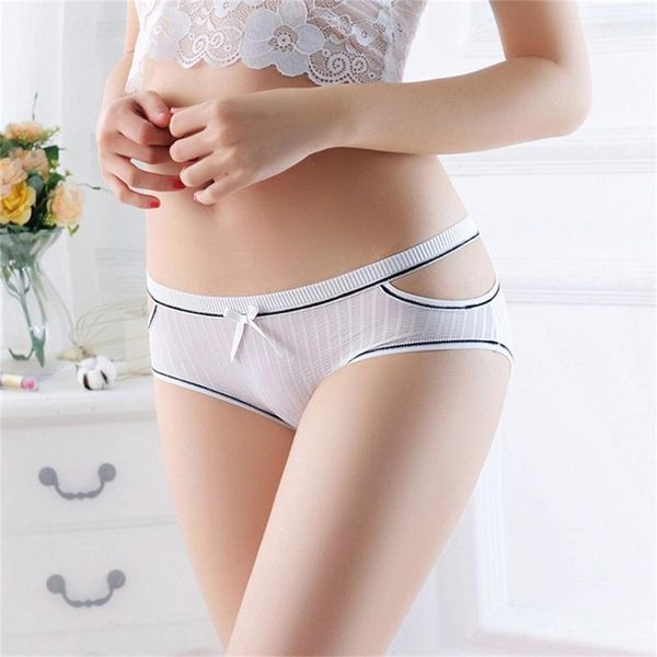 

women's panties hollow out for women cotton underwear girl transparent briefs ladies bikini knickers plus size lingerie intimates, Black;pink