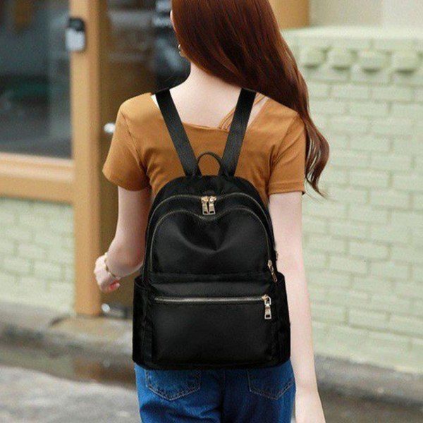 

nylon leisure winter new women's bag schoolbag waterproof breathable backpack