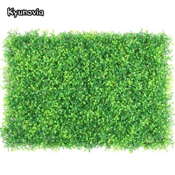 

decorative flowers & wreaths 16"x24" artificial grass wall panel boxwood hedge mat privacy fence screen greenery outdoor and indoo