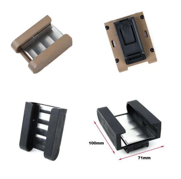 

cycling helmets tactical belt clip mount sgun shell holder loader s ammo carrier magazine