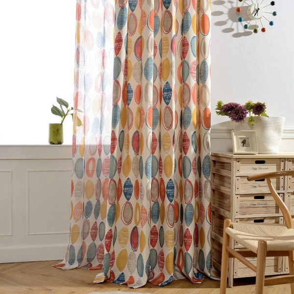

curtain & drapes 2021 ing printed modern style for living room bed assorted tulle