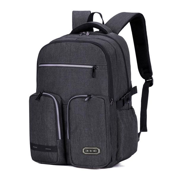 

backpack men lap15.6 usb black back pack male oxford large capacity college student backbag school bags for boys teenage