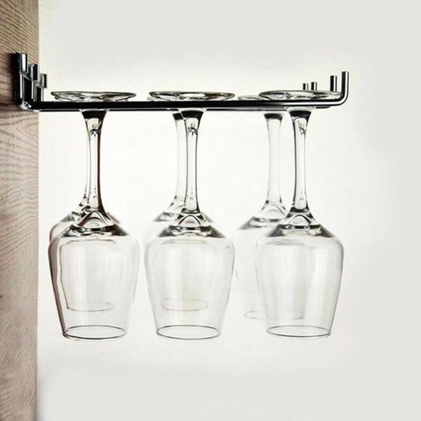 Organização de armazenamento de cozinha 1pc Gosses de vinho Hanger de cabeça para baixo