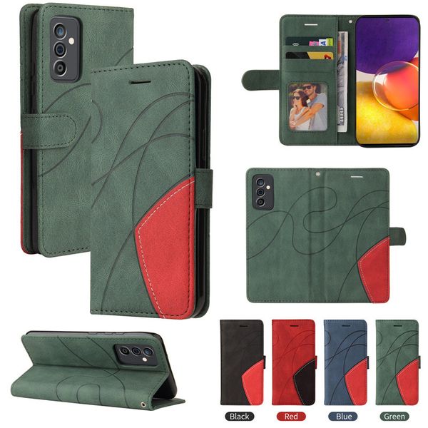 Brieftaschen-Handyhüllen für iPhone 13 12 Mini 11 Pro XR XS Max 7 8 Samsung Galaxy Note20 S21 S20 Ultra Note10 S10 Plus Kartensteckplatz PU-Leder Flip Stand Cover mit Fotorahmen