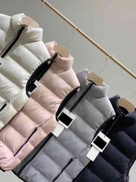 

men's down & parkas fashion mens winter vest womens jacket couples parka outdoor warm feather outfit outwear multicolor vests size m-4x, Black