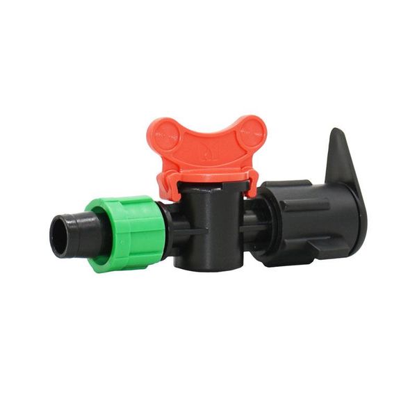 

16mm irrigation drip tape garden tap thread irrigation water valve 5/8 drip tape valve watersconnectors adapter 1pcs