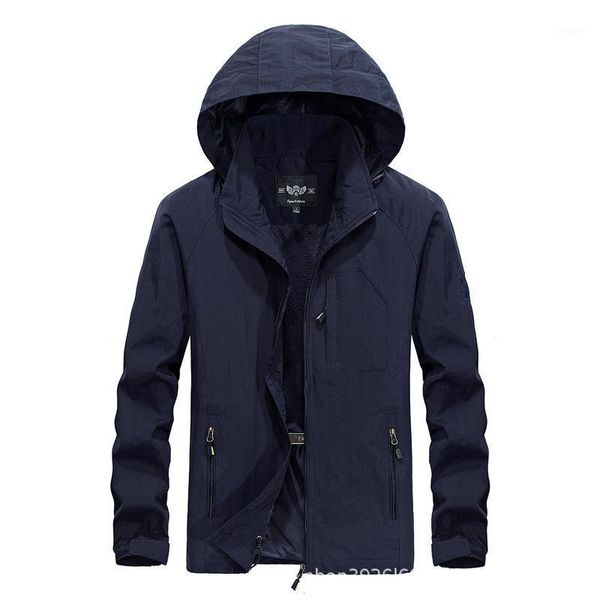 

outdoor jackets&hoodies windbreaker hiking jacket mens waterproof fleece winter polyester sweat suits jaqueta masculina heated bd50cf1, Blue;black