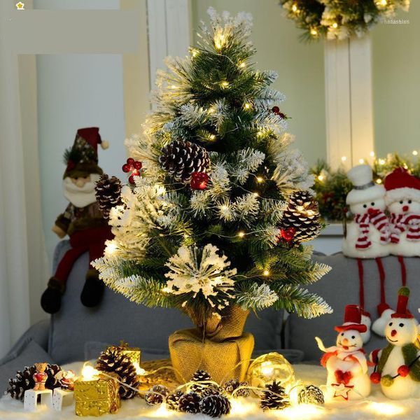 

christmas tree tabledecor xmas year navidad party snow leaf1