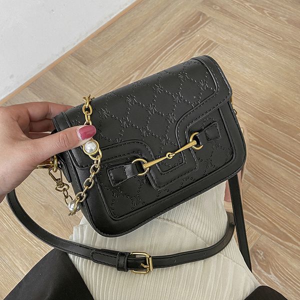 

designer handbags women's 2021 new embossed women's small square simple and fashionable straddle single shoulder bags for women