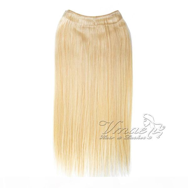 

613 blonde 3pcs lot 12a bundles 100% unprocessed brazilian straight virgin remy human hair weaves extensions, Black