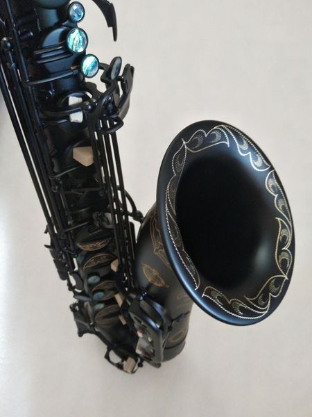

suzuki tenor saxophone matte black nickel plated professional musical instruments for students