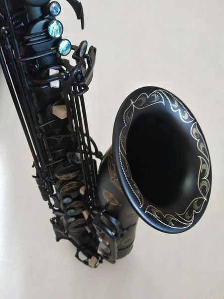 Suzuki Teenor Saxophone Matte Black Nickel Closed Профессиональные музыкальные инструменты для студентов