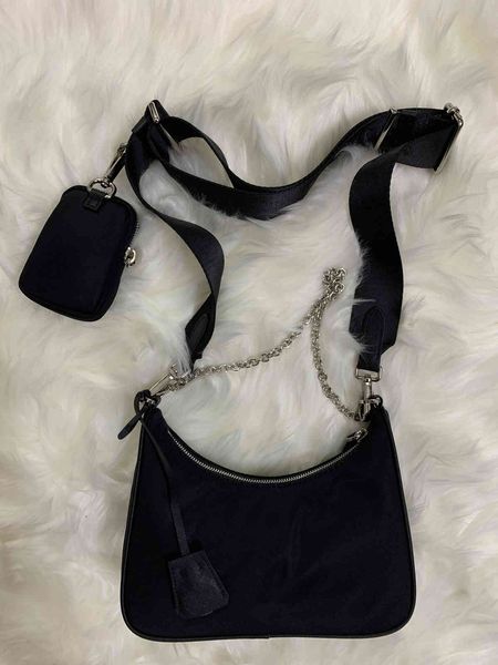 

2021 shoulder bags nylon handbags elling wallet women cross body hobo purses messenger bag
