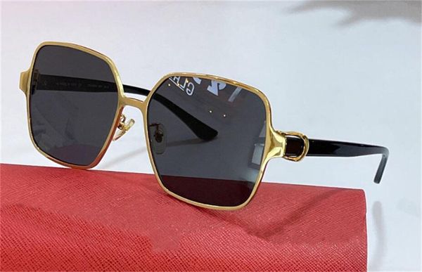 

new fashion design sunglasses 0188s metal square frame popular selling style uv400 lens protection eyew classic style, White;black