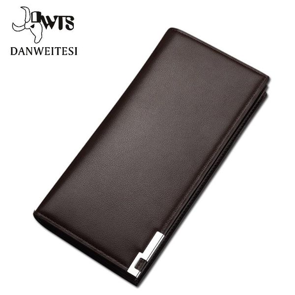 

wallets wallet men classic long style card holder male purse quality zipper large capacity big for, Red;black
