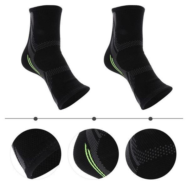 

ankle support 1 pair professional brace anti-sprain protective gears, Blue;black