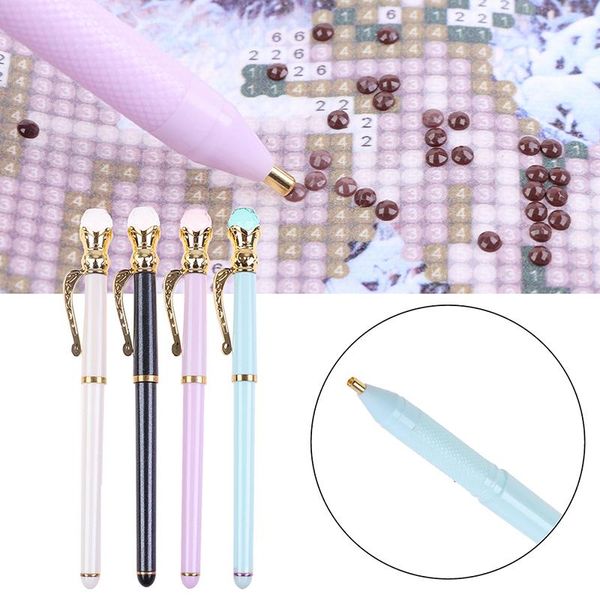 

sewing accessories diamond painting tool 5d diamond point drill pen painting cross stitch diy crafts sewing embroidery tool, Black