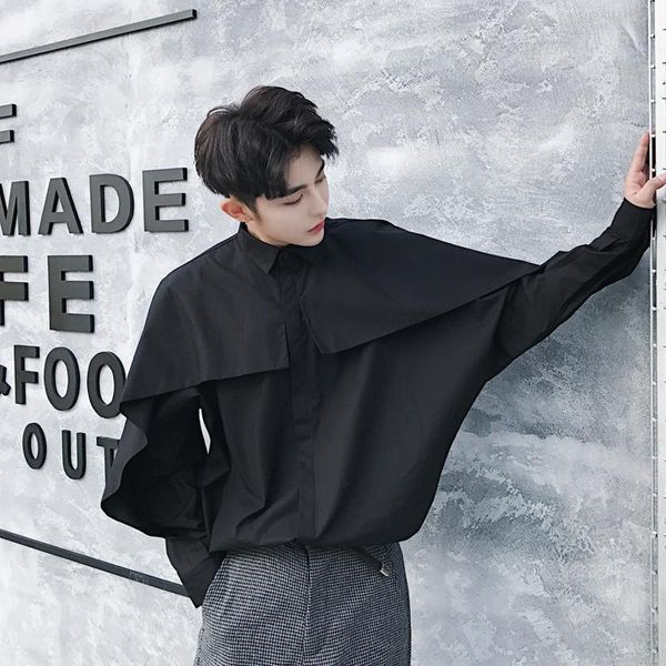 

men's hoodies & sweatshirts men spring autumn sweatshirt harajuku male cool dancing special fashion japan black white punk loose oversi