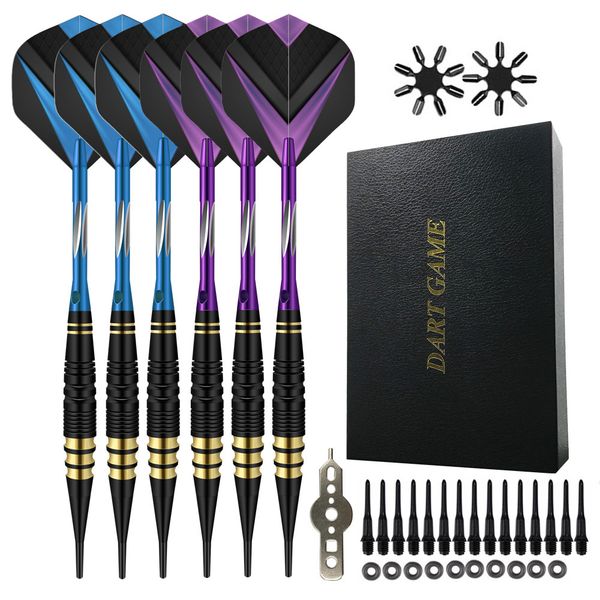

darts goodarts knight dart set six soft electronic needle toys 89