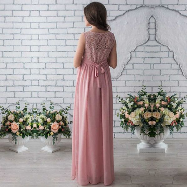 Melario Umstandskleid Schwangerschaftskleidung Schwangere Frauen Dame Elegant Vestidos Spitze Party Formelles Abendkleid Pragnancy