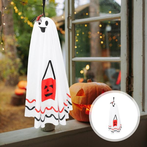 

keychains party large hanging ghost pendant festival decor ornament, Silver