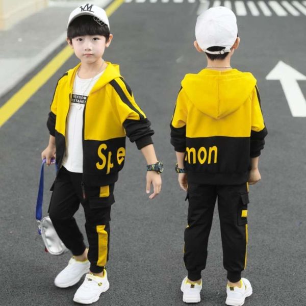 

men's suit 2020 wear spring and autumn new children's sportswear, White