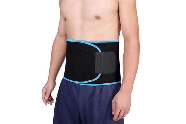 

elbow & knee pads -selling adjustable yoga fitness waistband sports burst sweat belt body shaping, Black;gray