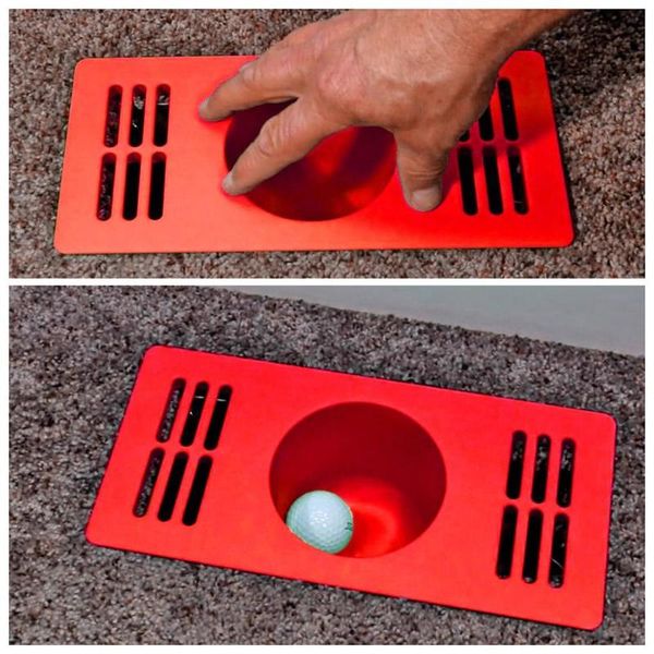 

home indoor air vent golf putting practice training hole ball regulation cup