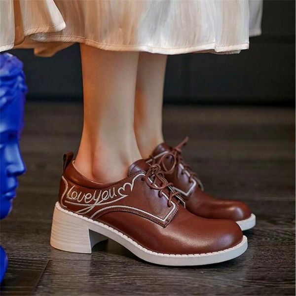 

dress shoes spring and autumn ladies high heels round toe cross straps thick heel black wine red fashion casual
