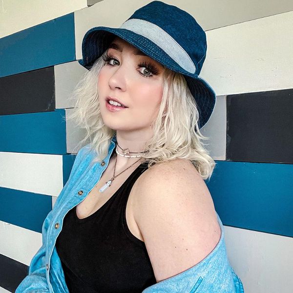 

wide brim hats womens patch bucket sun hat denim cotton fisherman caps, Blue;gray