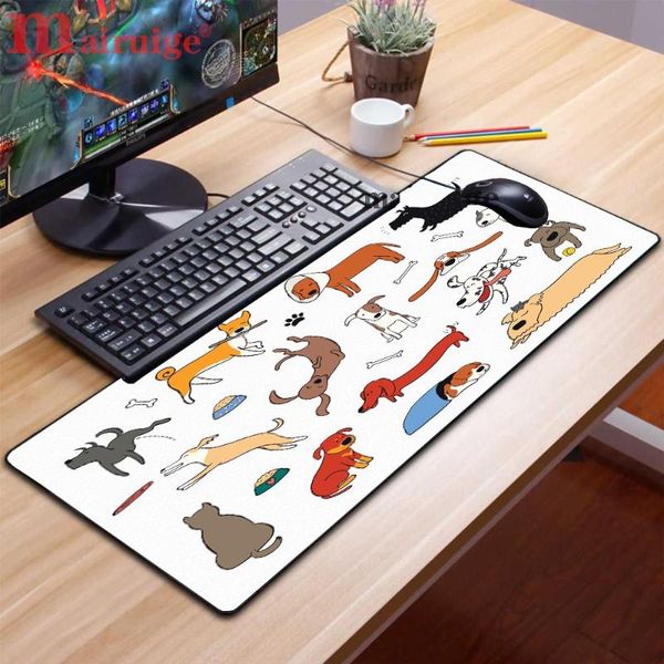 

mouse pads & wrist rests cute cat large pad is suitable for desk pad, eye protection, comfortable non-slip game player rubber high quali