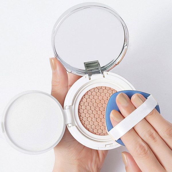 

sponges, applicators & cotton 6pcs cosmetics powder puff dry&wet use concealer foundation cream blush bb cc creams for women make up puffs