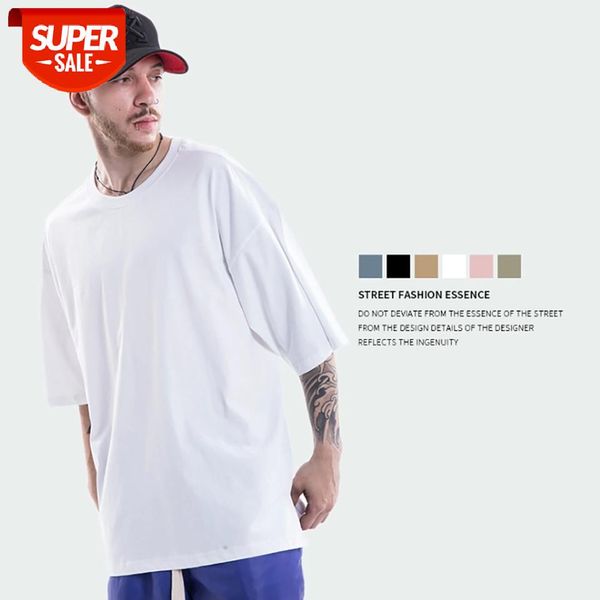 

nagri solid color t shirt mens cotton basic fashion short sleeve tees male casual summer high street t-shirts #lc2q, White;black