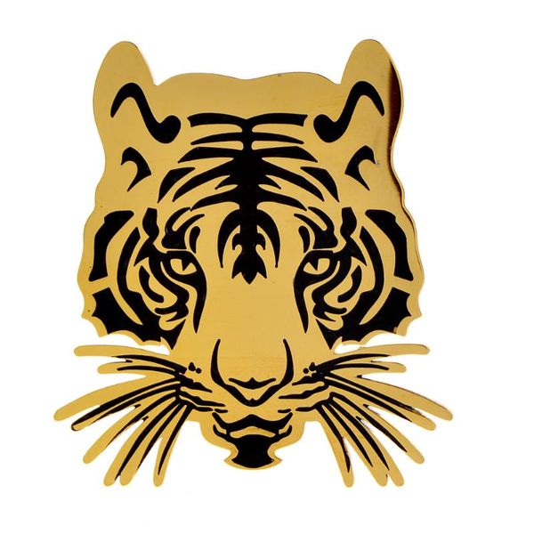 Pins, Broches Cindy Xiang Aço Inoxidável Bonito Esmalte Tiger Broche Pins 2022 Zodiac Animal para Mulheres Homens Jóias Presente 2 Cores