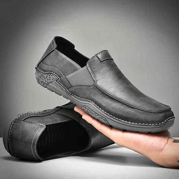 

dress shoes sapato sem cadarÃ§o em couro genuÃ­no masculino, tÃªnis tendÃªncia confortÃ¡vel ao ar livre moda britÃ¢nica masculinos mocassins 3s0a, Black