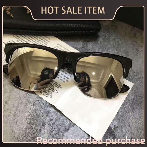 

black sunglasses gafas mens silver black frame cool grey sunglasses sonnenbrille csmjo baltay lenes box fashion sol with dark de kmgnn, White;black