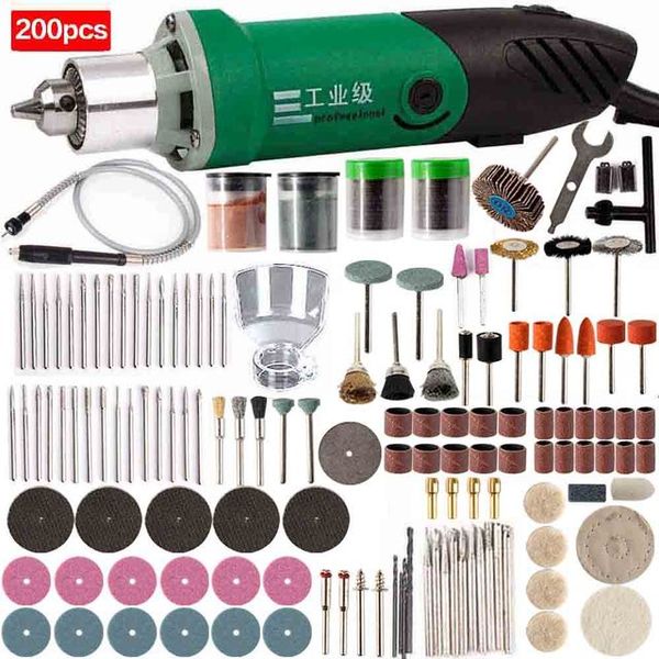 30000rpm Elétrica Broca Mini Gravador 6 mm Chuck com 6 Velocidade para Metal Trabalhando Máquina de Polimento Escultura Perfuração