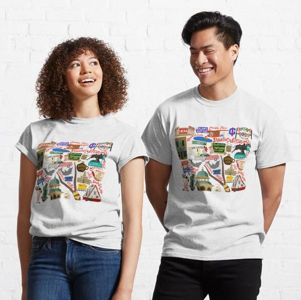 

women's t-shirt t shirt womenÂ decatur, illinois classic, White